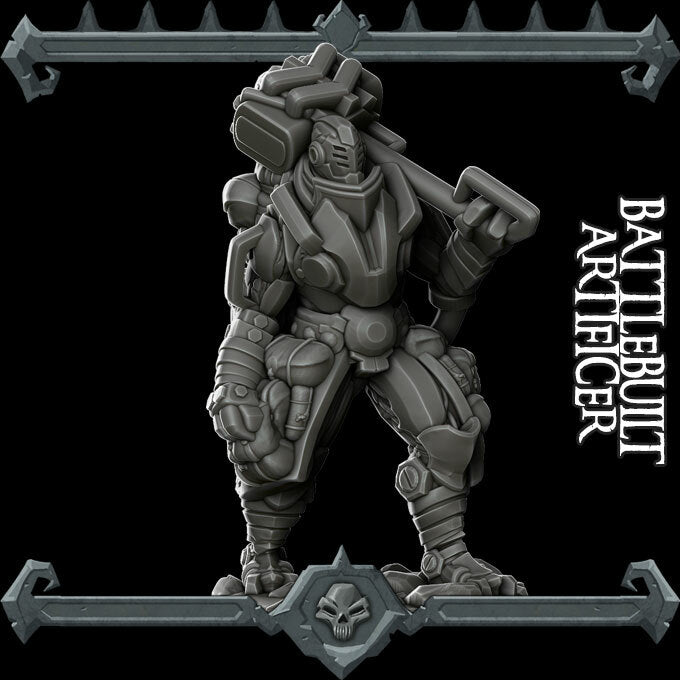 BATTLEBUILT ARTIFICER - Miniature | All Sizes | Dungeons and Dragons | Pathfinder | War Gaming