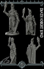 DEATH KNIGHT LORD - Miniature | All Sizes | Dungeons and Dragons | Pathfinder | War Gaming