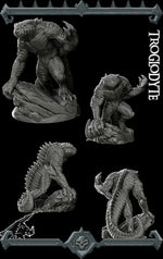 TROGLODYTE - Miniature | All Sizes | Dungeons and Dragons | Pathfinder | War Gaming