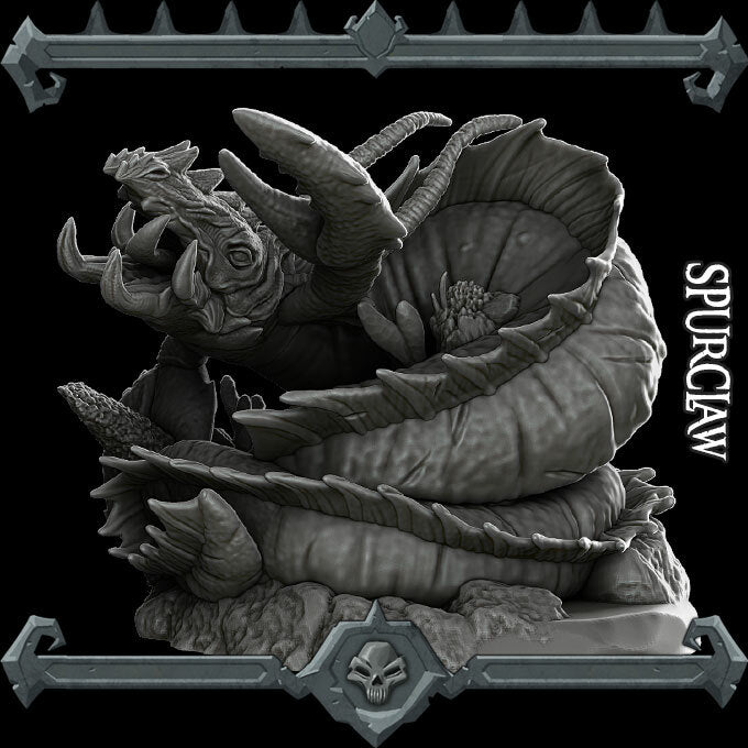 SPURCLAW - Miniature | All Sizes | Dungeons and Dragons | Pathfinder | War Gaming