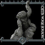 CHITIN WORM HORROR - Miniature | Dungeons and dragons | Cthulhu | Pathfinder | War Gaming