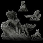 SPINEBROW SKIMMER - Miniature | Dungeons and dragons | Cthulhu | Pathfinder | War Gaming