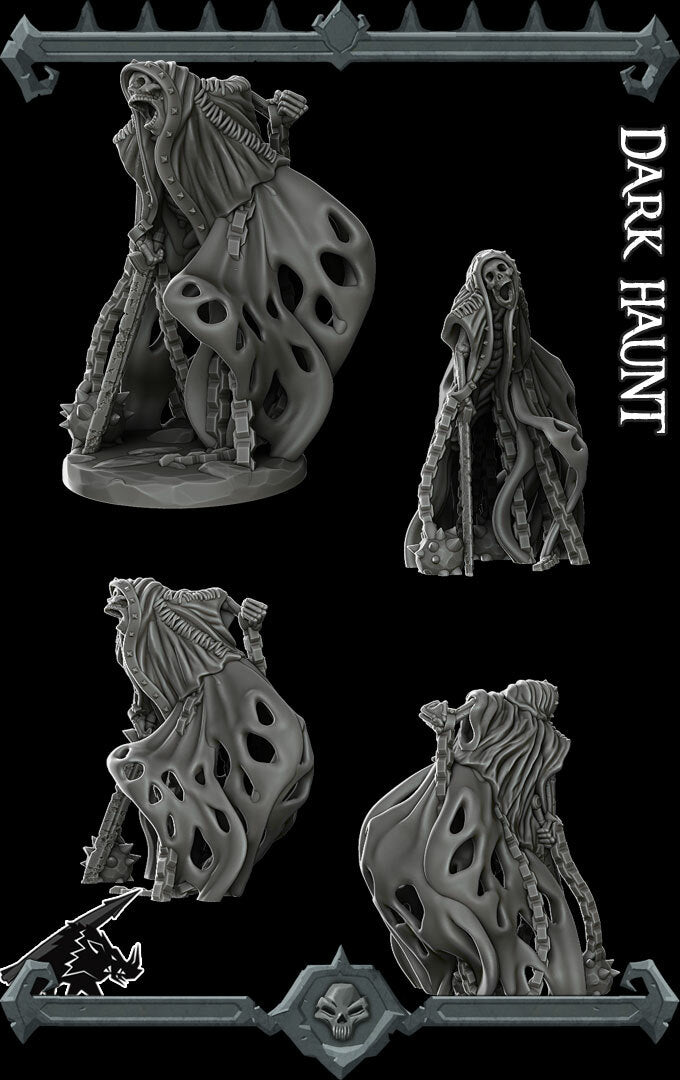 DARK HAUNT UNDEAD - Miniature l Dungeons and dragons | Cthulhu | Pathfinder | War Gaming