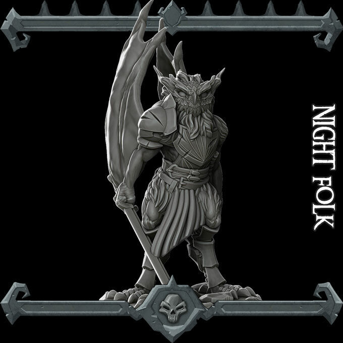 NIGHT FOLK - Miniature l Dungeons and dragons | Cthulhu | Pathfinder | War Gaming