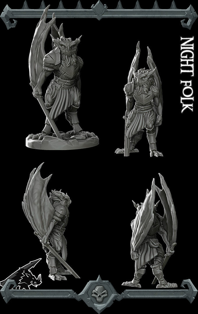 NIGHT FOLK - Miniature l Dungeons and dragons | Cthulhu | Pathfinder | War Gaming