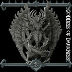 GODDESS OF DARKNESS - Miniature | All Sizes | Dungeons and Dragons | Pathfinder | War Gaming