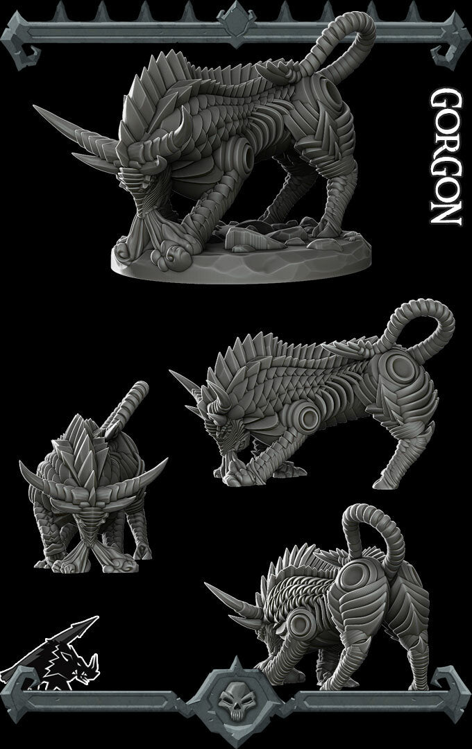 GORGON - Miniature | All Sizes | Dungeons and Dragons | Pathfinder | War Gaming