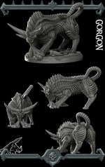 GORGON - Miniature | All Sizes | Dungeons and Dragons | Pathfinder | War Gaming