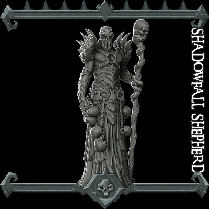 SHADOWFALL SHEPHERD - Miniature | All Sizes | Dungeons and Dragons | Pathfinder | War Gaming