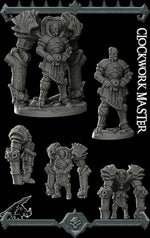 CLOCKWORK MASTER - Miniature | Dungeons and dragons | Cthulhu | Pathfinder | War Gaming