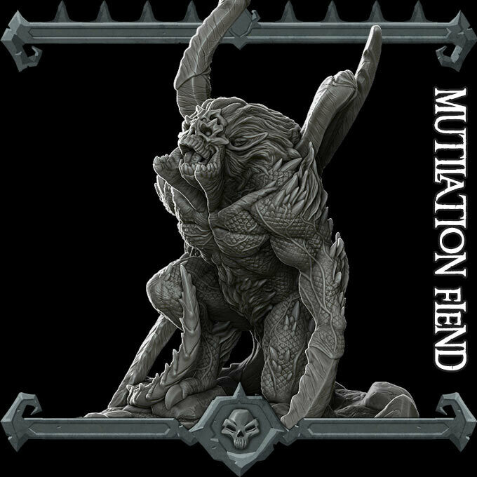 MUTILATION FIEND - Miniature | All Sizes | Dungeons and Dragons | Pathfinder | War Gaming