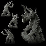 TUSK STRIDER - Miniature | All Sizes | Dungeons and Dragons | Pathfinder | War Gaming