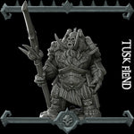 TUSK FIEND - Miniature | All Sizes | Dungeons and Dragons | Pathfinder | War Gaming
