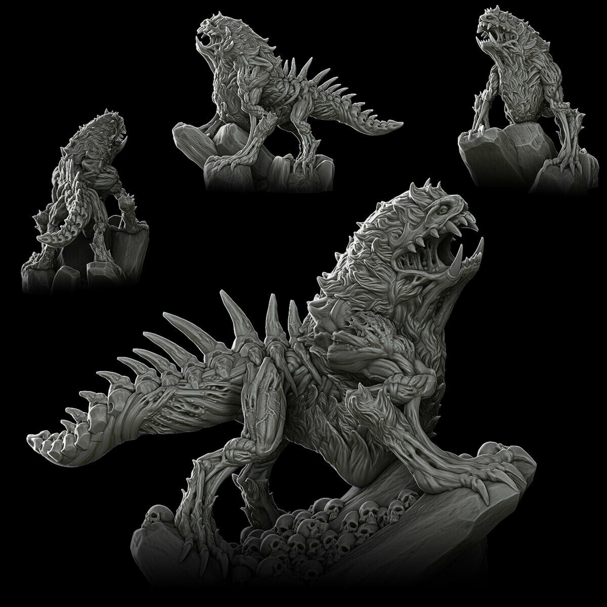 FLAY MANE - Miniature | All Sizes | Dungeons and Dragons | Pathfinder | War Gaming