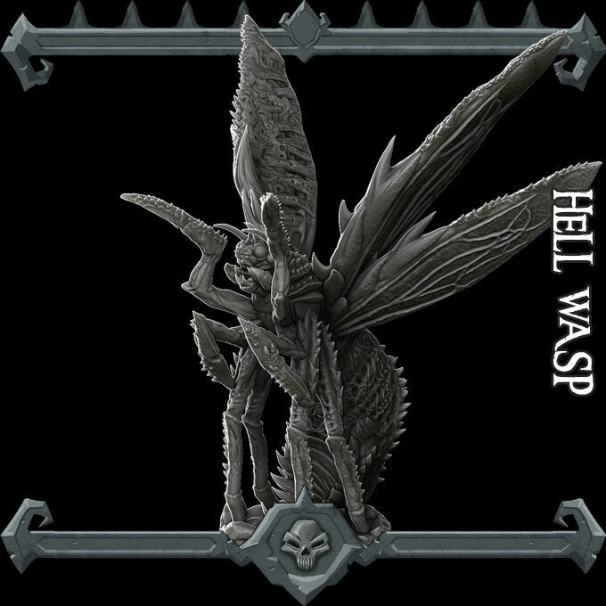 HELL WASP - Monster miniature | All Sizes | Dungeons and Dragons | Pathfinder | War Gaming