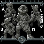 TUSKLAND GREMLINS - Monster miniature | All Sizes | Dungeons and Dragons | Pathfinder | War Gaming