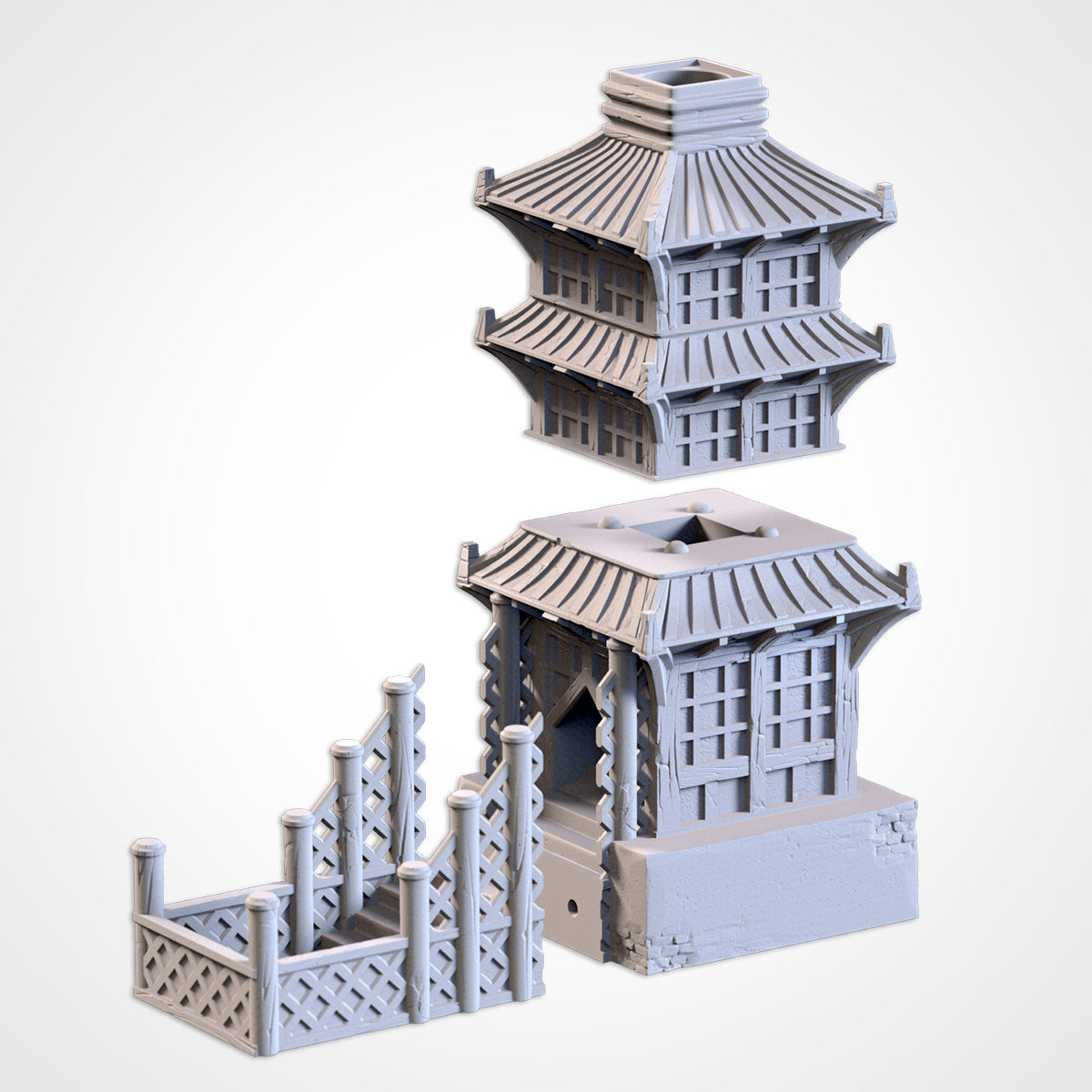 The Game of Destiny - 'Oriental Tower' Dice Tower