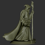 Paragon the Wizard - Miniature | Dungeons and Dragons | Pathfinder | War Gaming Model