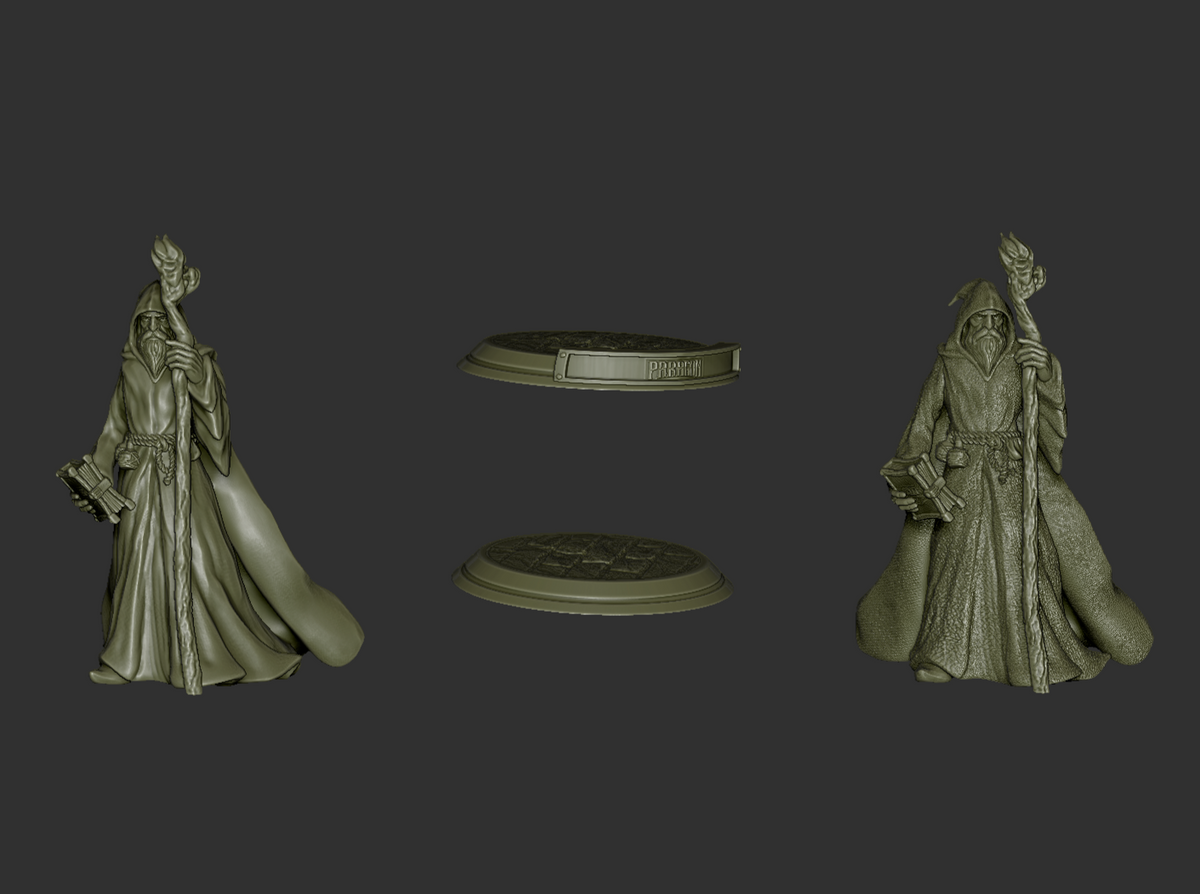 Paragon the Wizard - Miniature | Dungeons and Dragons | Pathfinder | War Gaming Model