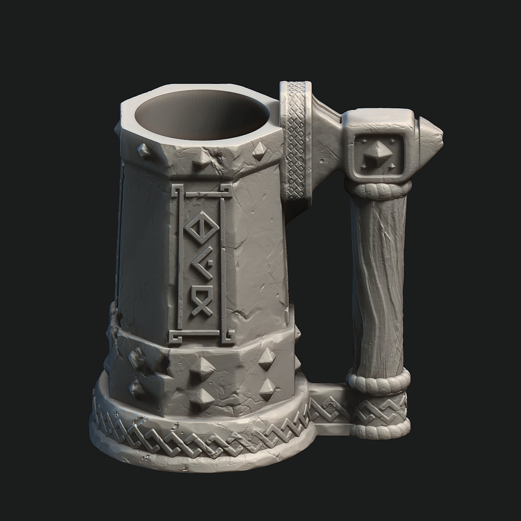 Dwarf Themed Mythic Mug with FREE Insert/Riser