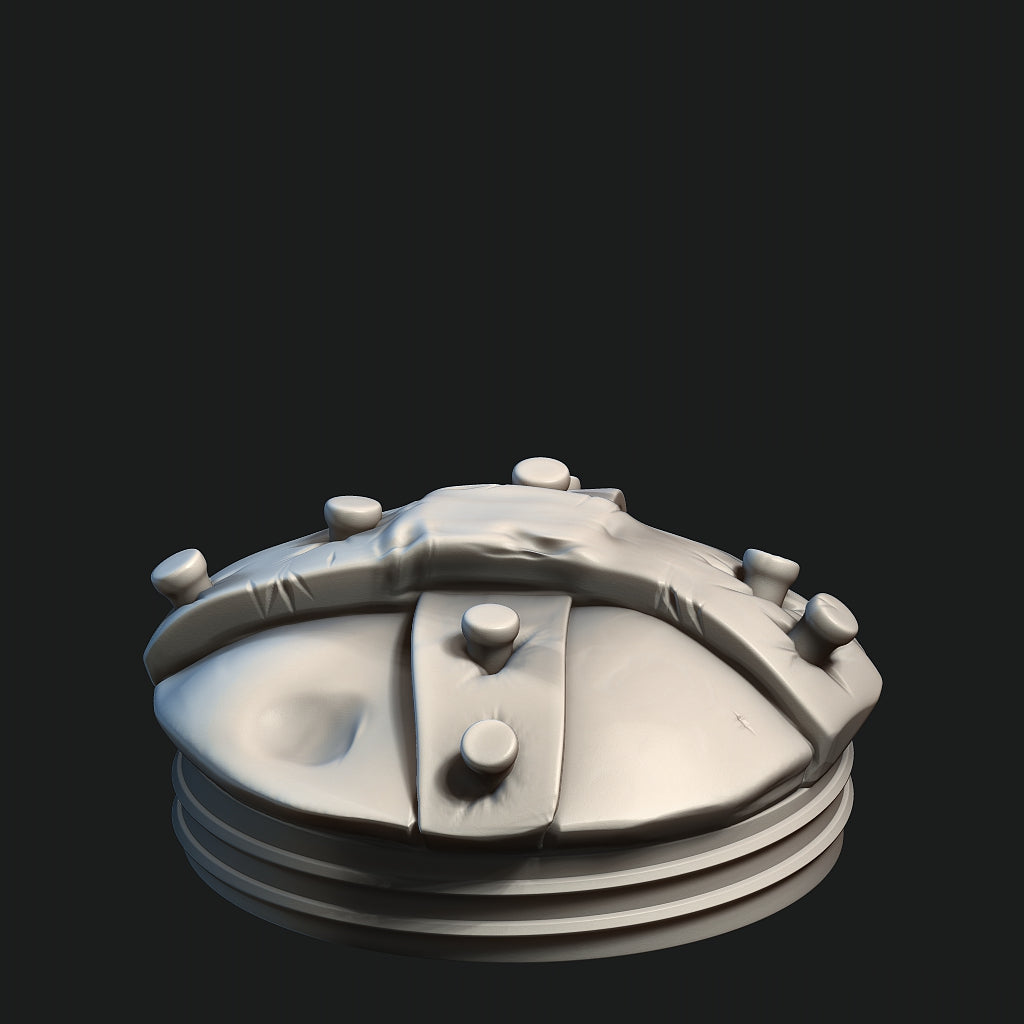 Half-Orc Themed Dice Box Storage Container