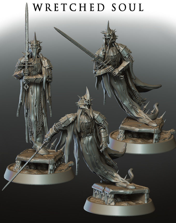 Wretched Soul | 32mm Scale Resin Model | From the Lost Souls Collection