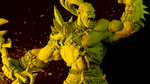 ORC Figure - Gnadug The Bonebreaker | Resin model | Collectible / Wargaming / RPG / Bust