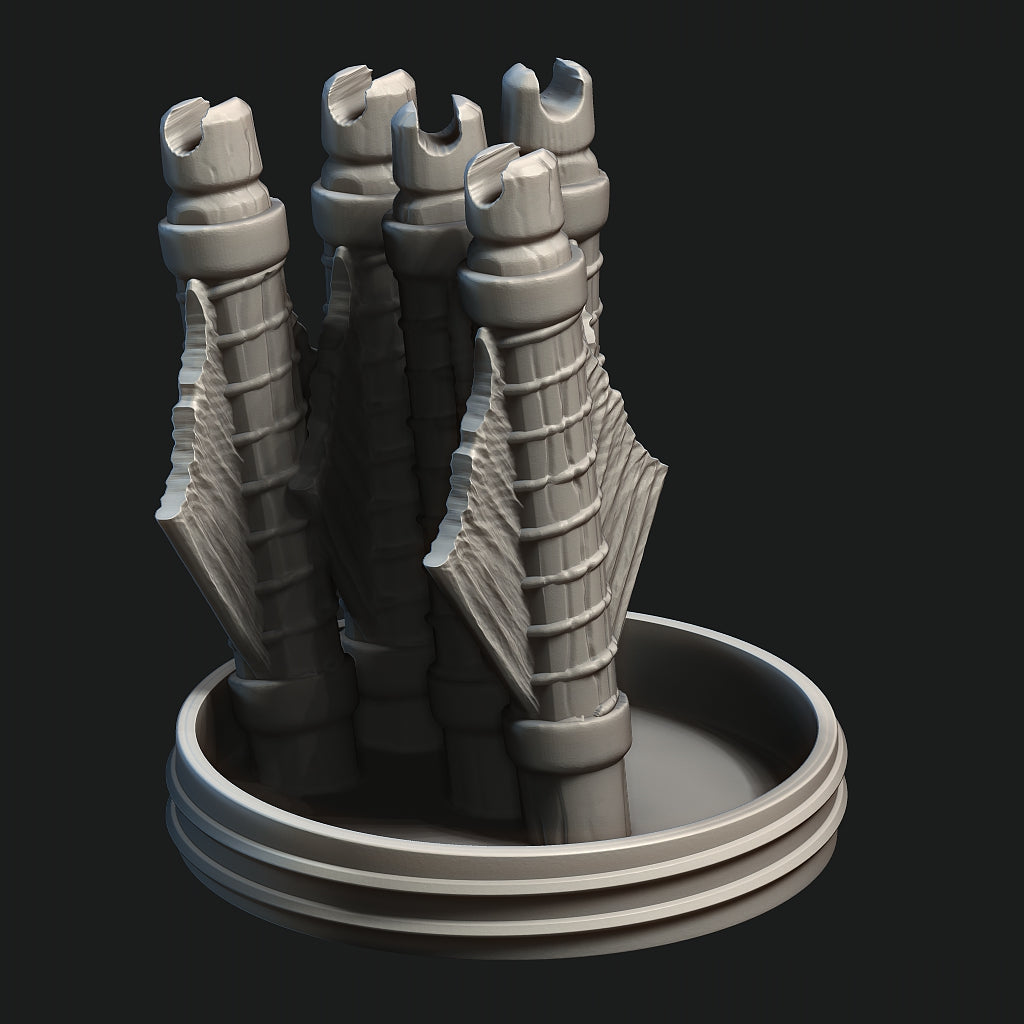 Ranger Themed Dice Box Storage Container