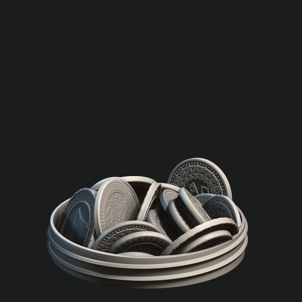 Treasure Themed Dice Box Storage Container