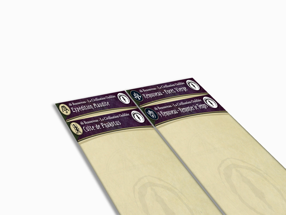 Return To The Forgotten Age - Arkham Horror LCG Deck Box Dividers