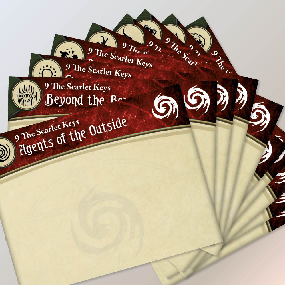 Scarlet Keys Arkham Horror LCG Deck Box Dividers Paragon Star Scarlet Keys Arkham Horror LCG Deck Box Dividers Paragon Star