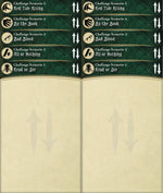 Challenge Scenarios 1-7 Arkham Horror LCG Deck Box Dividers