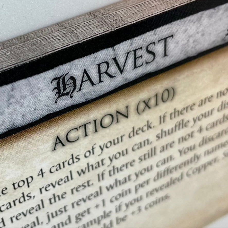 Dominion - CORNUCOPIA - Game Card Dividers - High Quality Printed Cards