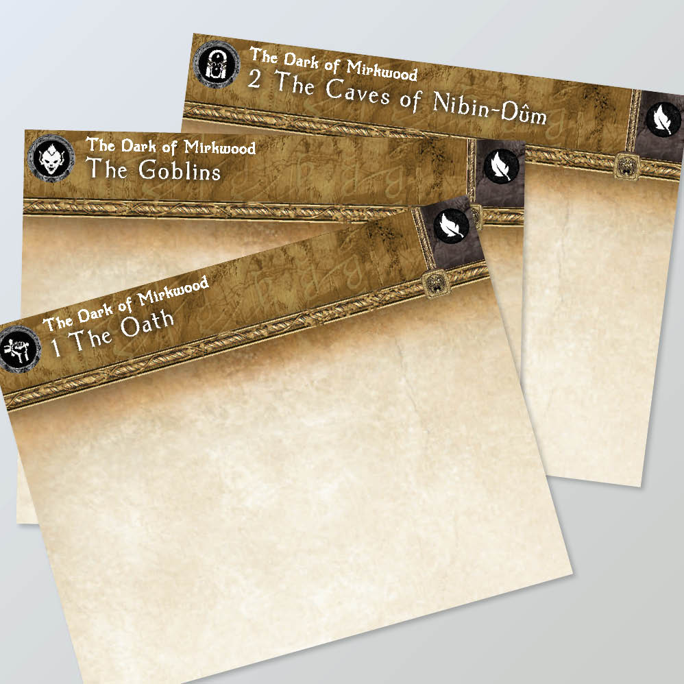 The Dark Of Mirkwood - The Lord of the Rings: LCG Deck Box Dividers