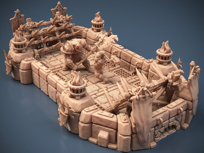 Pit Fighter! Blood on the Sands : The City Arena | Miniature Fighting Game