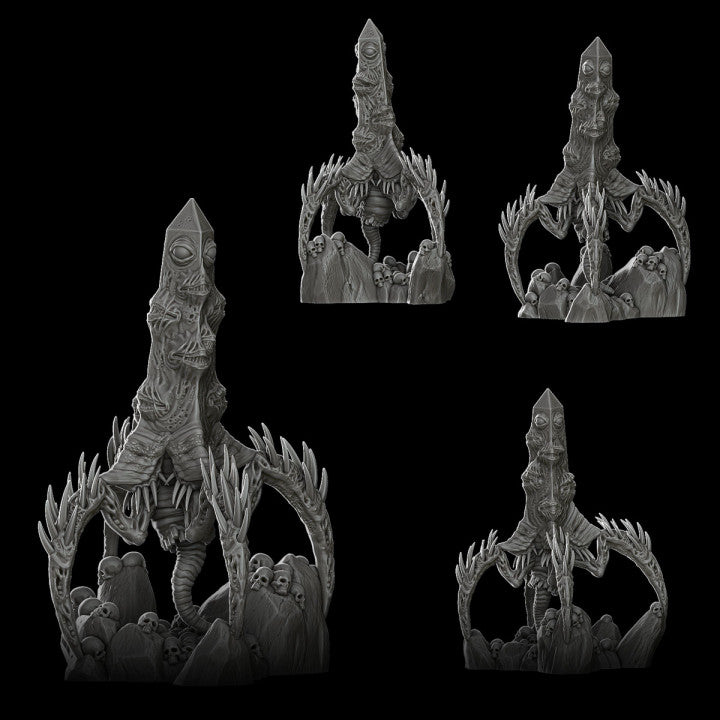 FLESHFUSE SPIRE Miniature Model | All Sizes | Dungeons and Dragons | Pathfinder | War Gaming