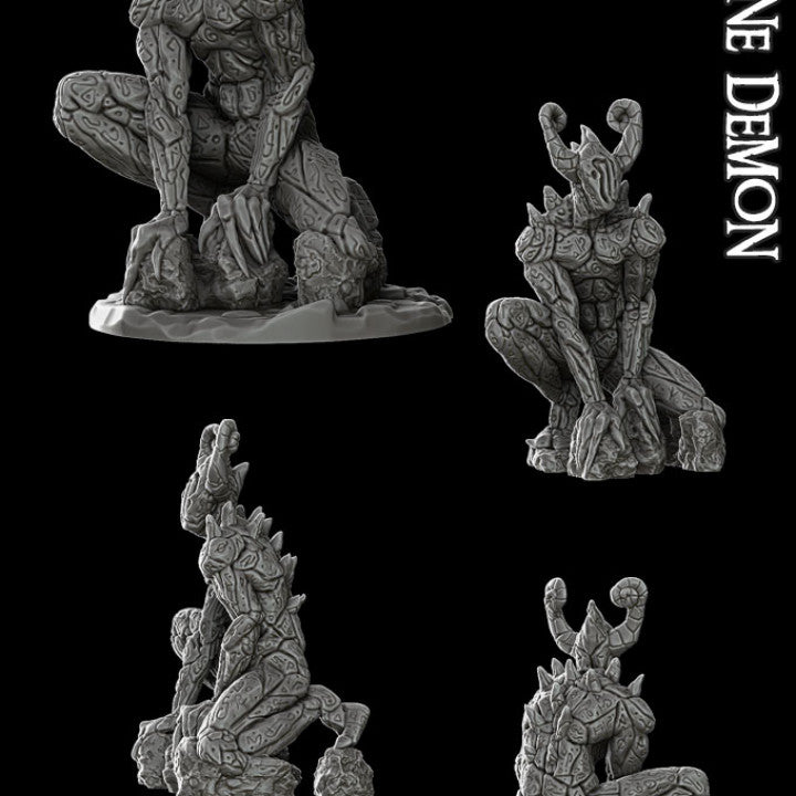 RUNE DEMON - Dungeons and dragons | Cthulhu | Pathfinder | War Gaming| Miniature Model