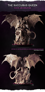 Succubus Queen Large Scale Resin Model Diorama by Dark Gods