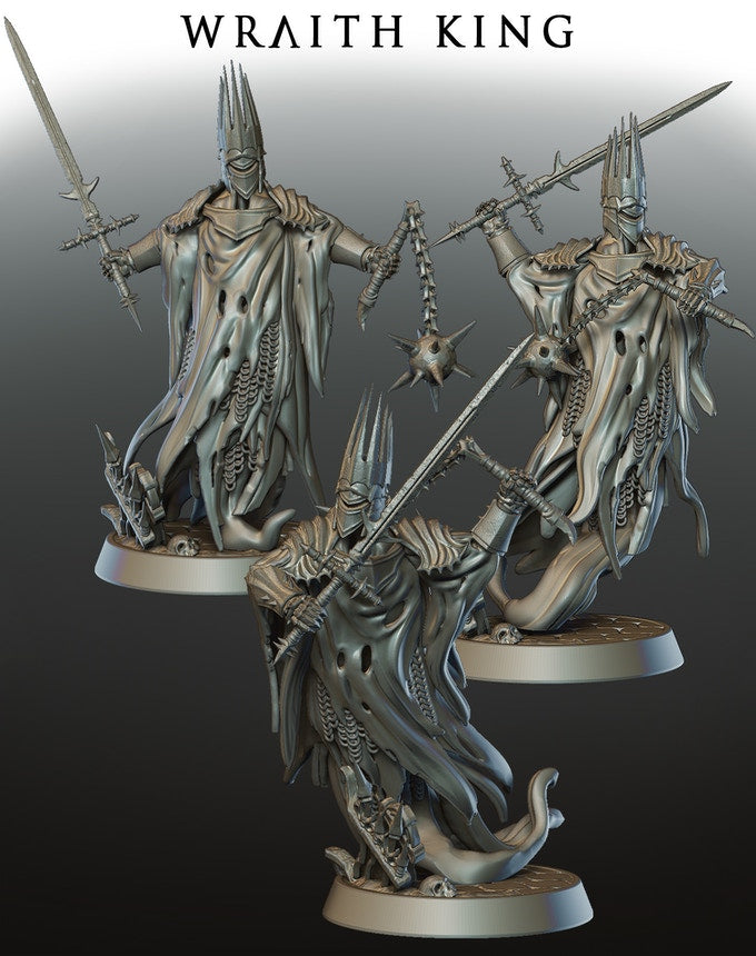 Wraith King | 32mm Scale Resin Model | From the Lost Souls Collection