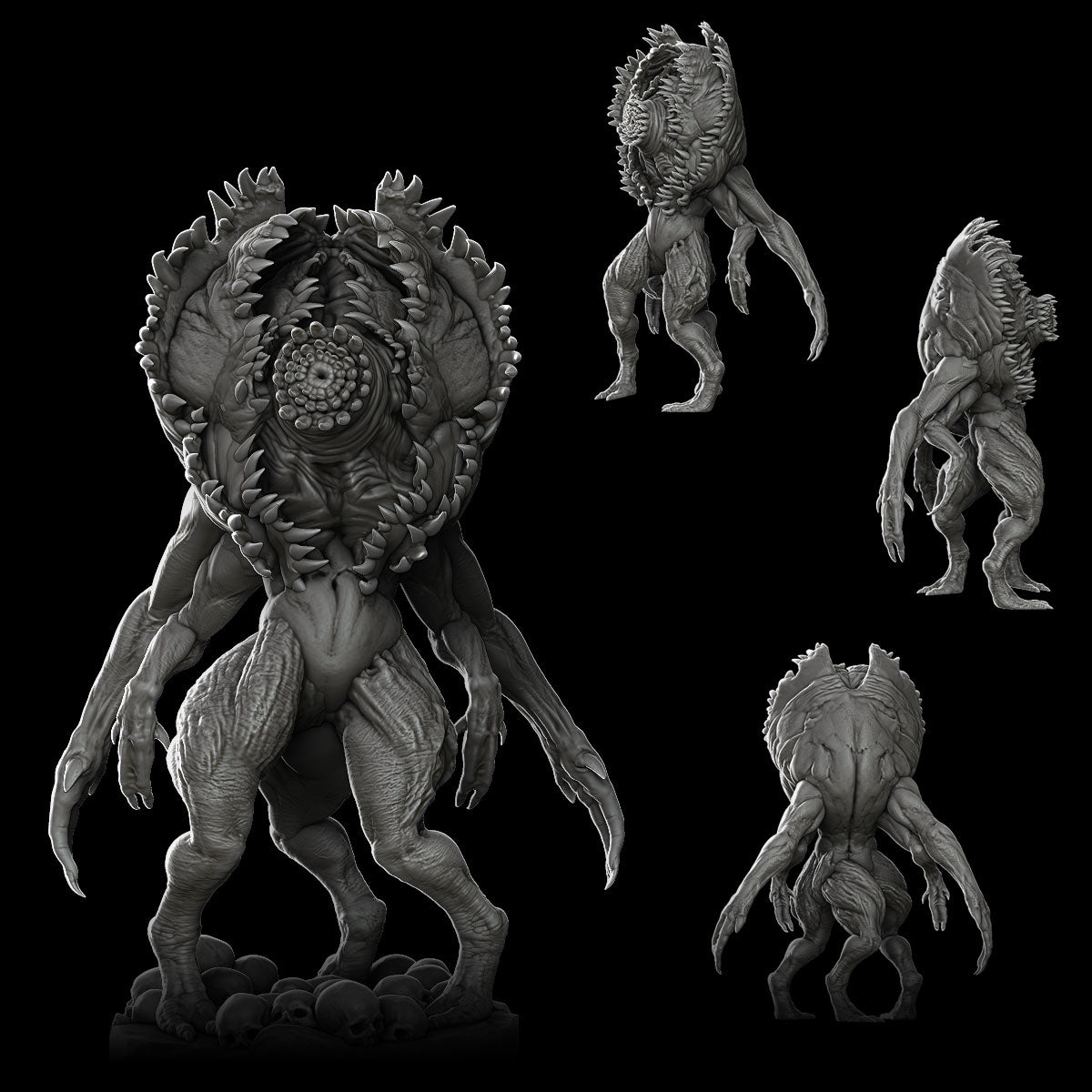 FLESHFUSE ENGORGER - Miniature | All Sizes | Dungeons and Dragons | Pathfinder | War Gaming