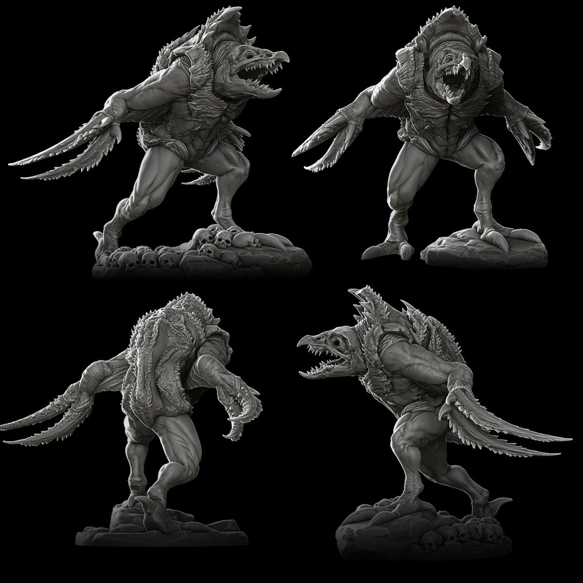 HOOKSNYPE - 3D Model Miniature I Death Haven Collection | Dungeons and Dragons I RPG I Pathfinder I TTG