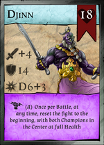 Djinn (Genie) - Pit Fighter Champion Miniature