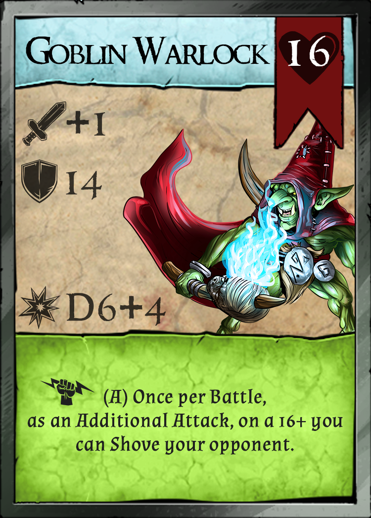 Goblin Warlock - Pit Fighter Champion Miniature