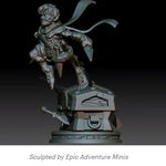 Halfling Rogue - Pit Fighter Champion Miniature