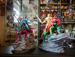 Skeletor and Panthor - Masters Of The Universe - UNPAINTED Large Scale Model Kit