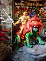 He-Man and Battlecat - Masters Of The Universe - UNPAINTED Large Scale Model Kit