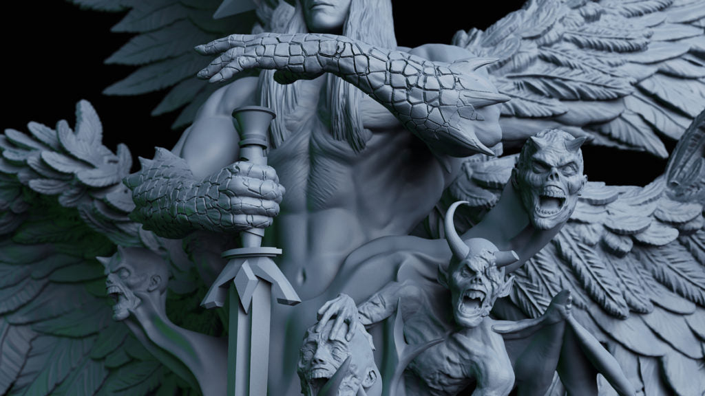 Lucifer Model 12:1 Scale | Harbingers of the Apocalypse Collection