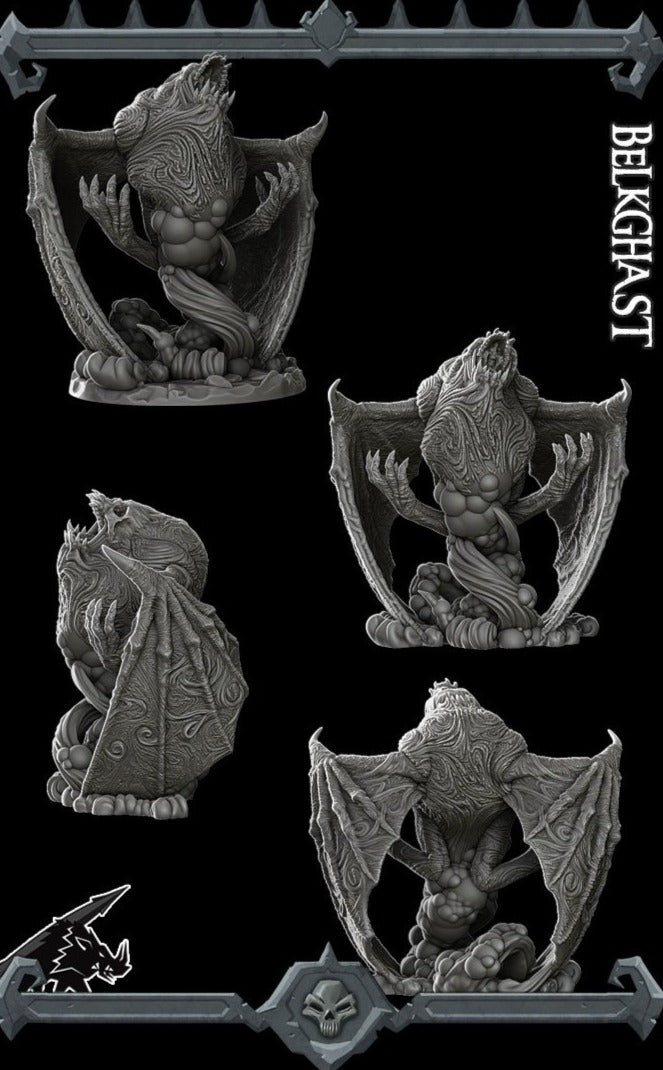 BELKGHAST - Miniature | All Sizes | Dungeons and Dragons | Pathfinder | War Gaming
