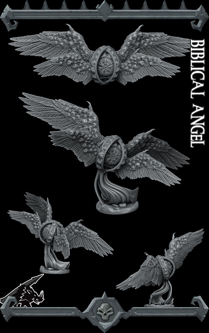 BIBLICAL ANGEL (Ophanim) - Large Resin Model - Dungeons and Dragons | Tabletop Gaming