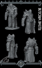 BUTCHER BRUTE - Miniature | All Sizes | Dungeons and Dragons | Pathfinder | War Gaming